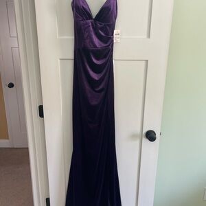 Windsor velvet formal dress NWT